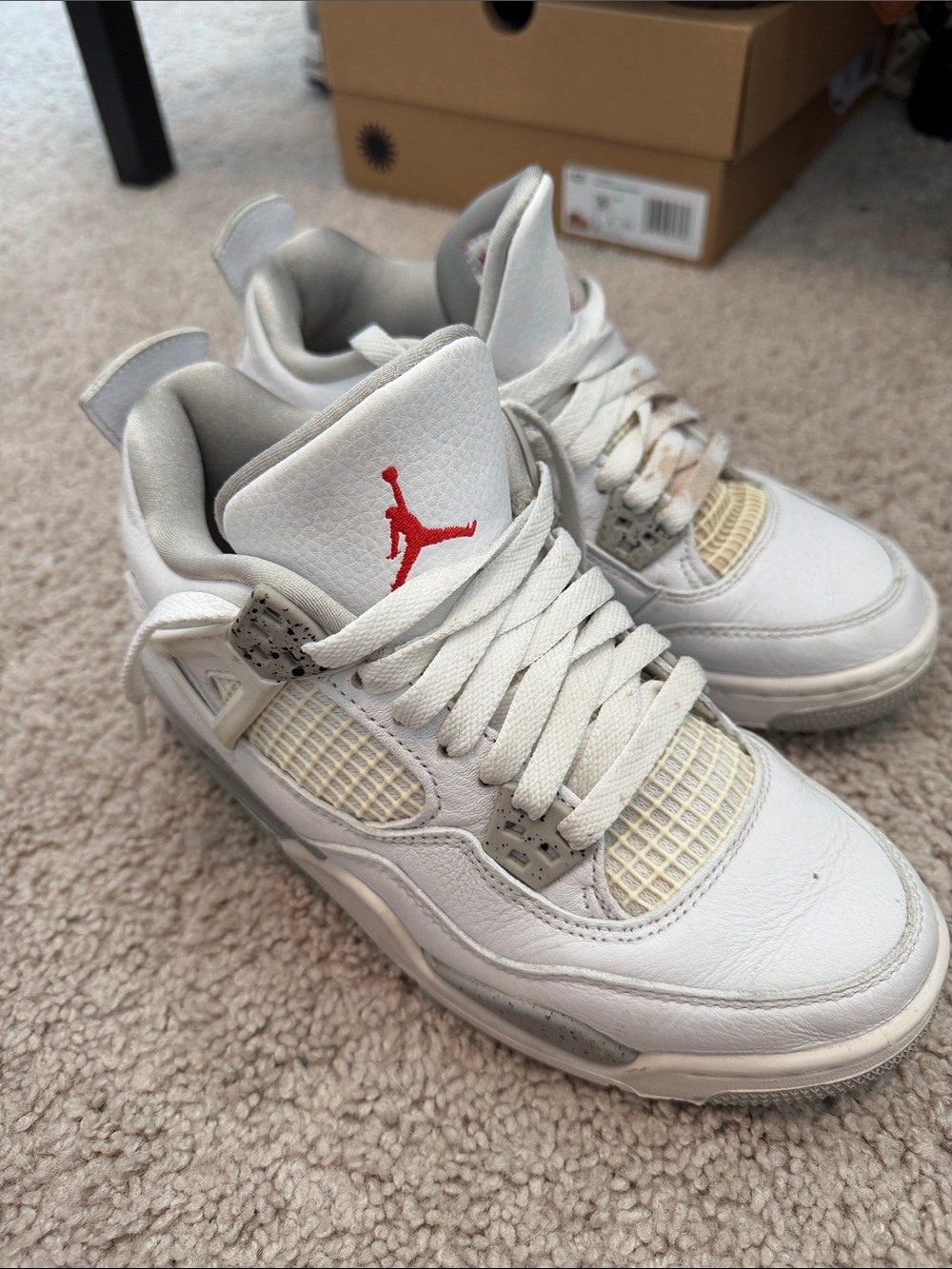 Jordan 4s Oreo ,4.5